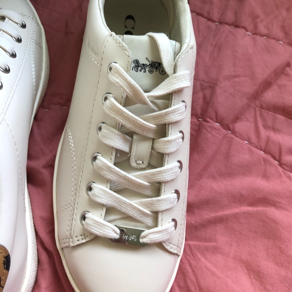Coach sneaker with animal print detail - Picture 5 of 8